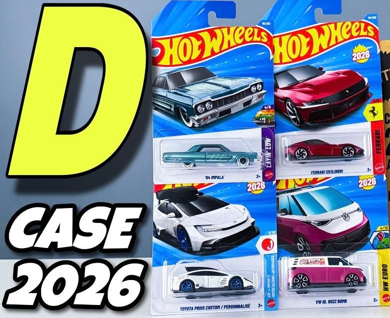 Hotwheels D Case Imported