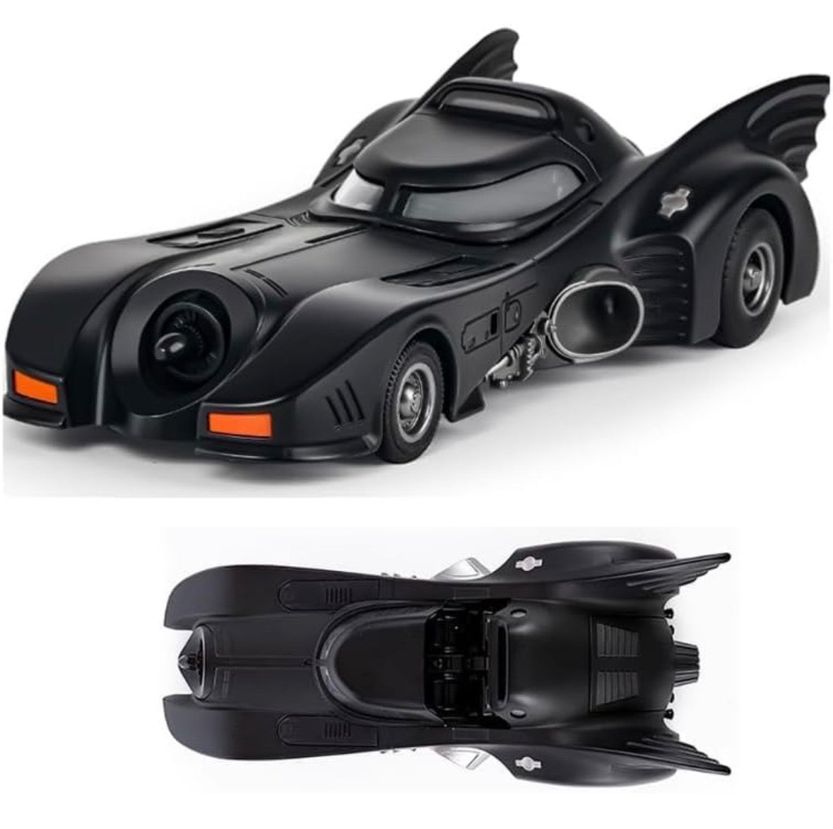 Batmobile 1989 Die-Cast Model 1:24 Scale Black