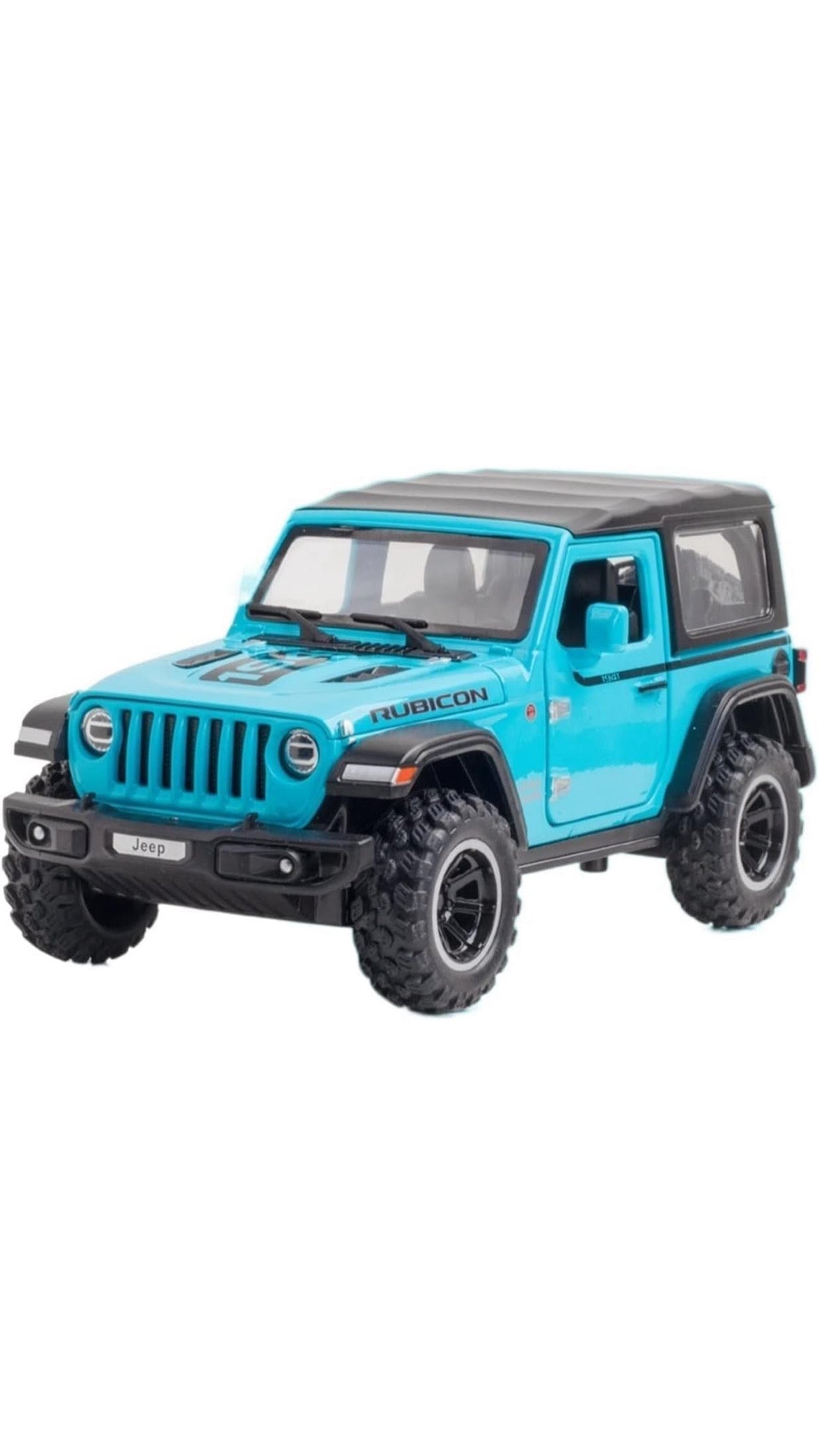 Jeep Rubicon 1:24 Scale Blue