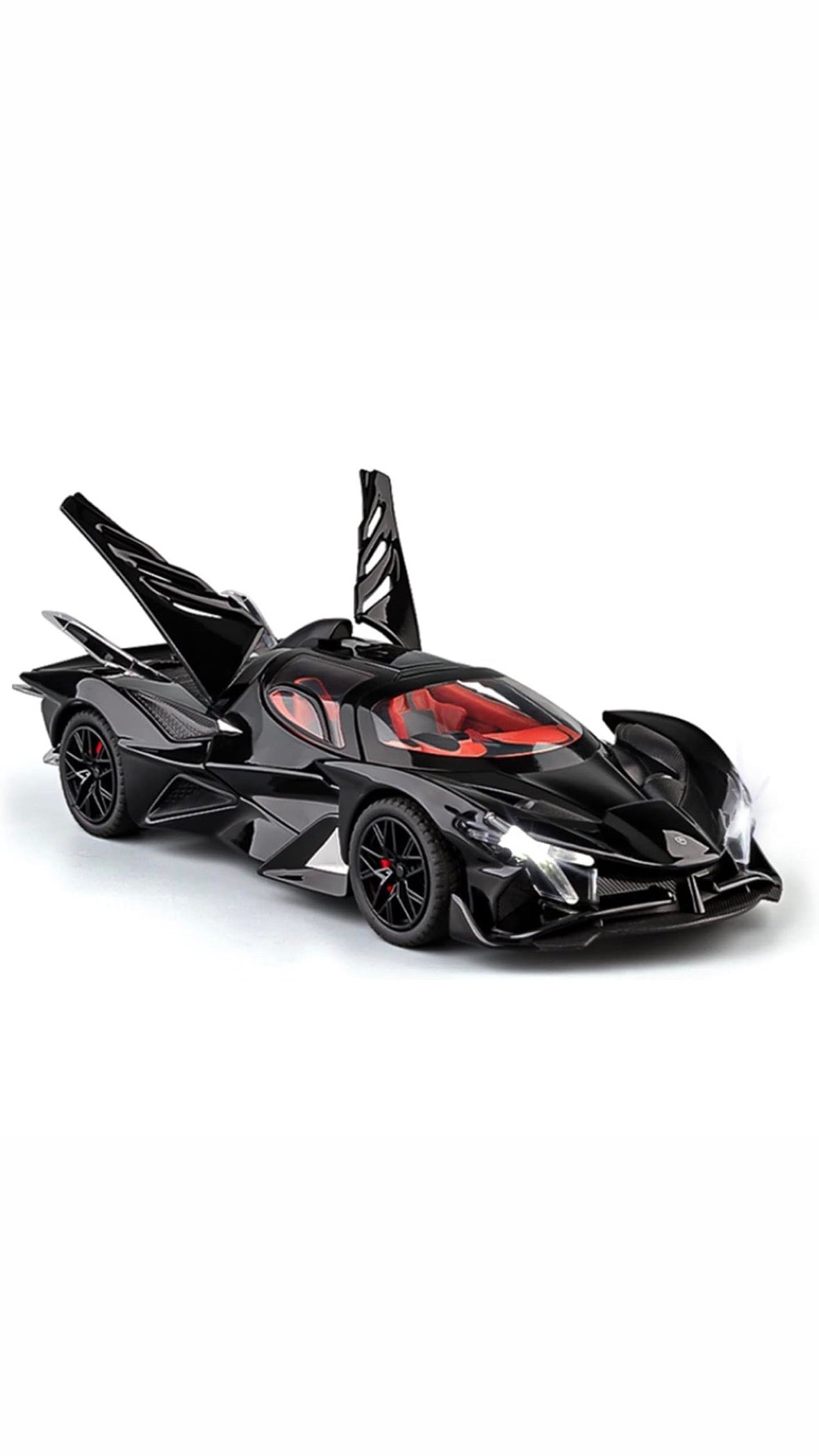 Apollo Evo Supercar 1:24 Scale Black