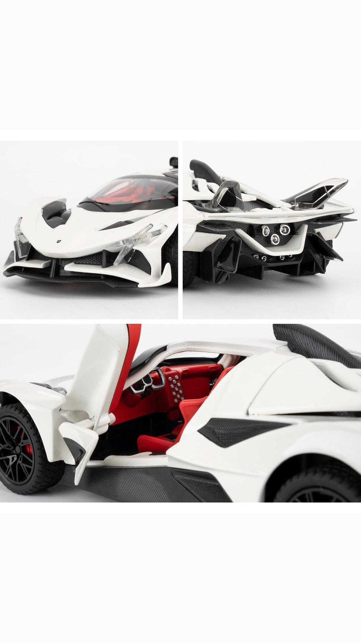 Apollo Evo Supercar 1:24 Scale White