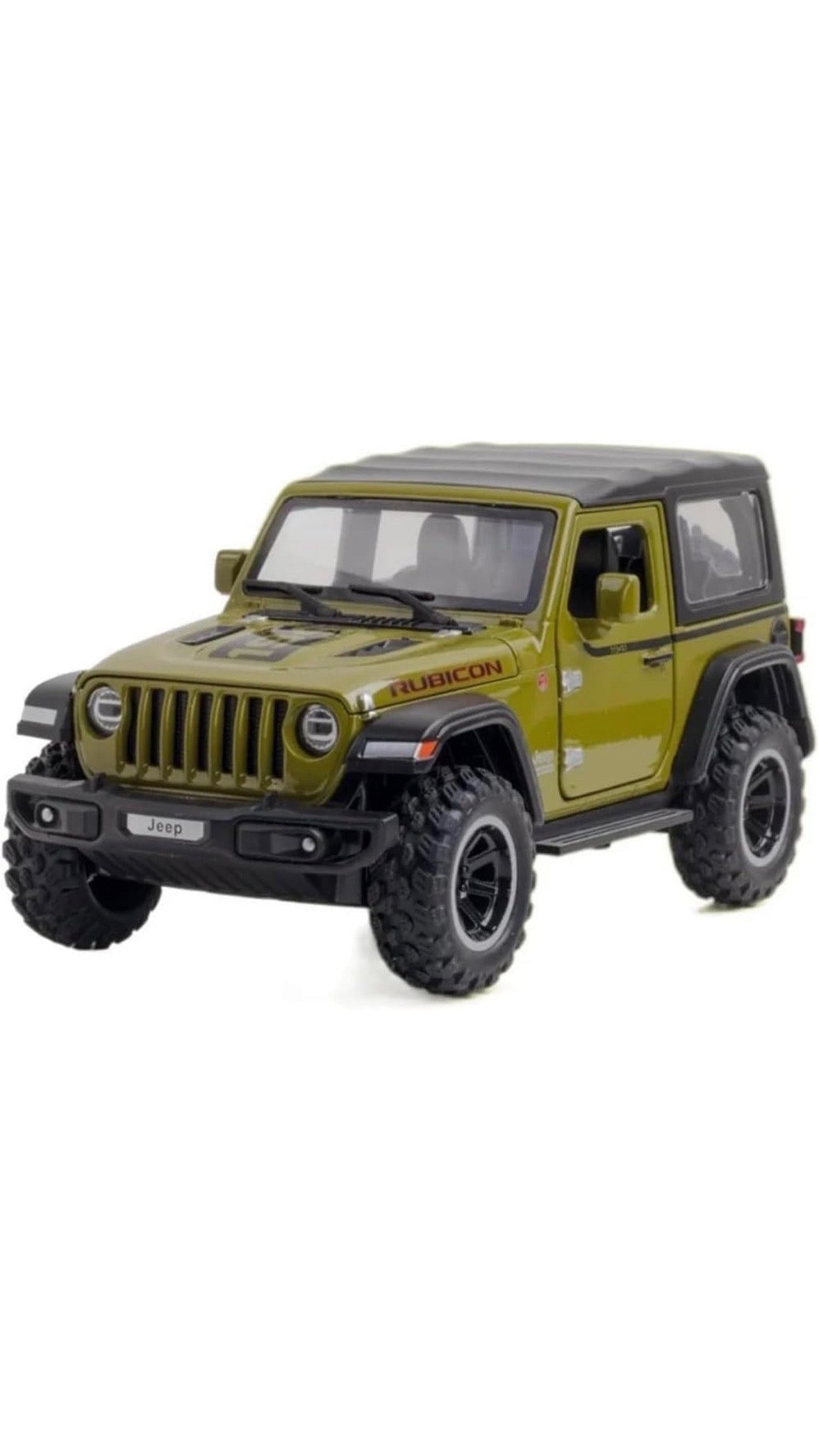 Jeep Rubicon 1:24 Scale Olive Green