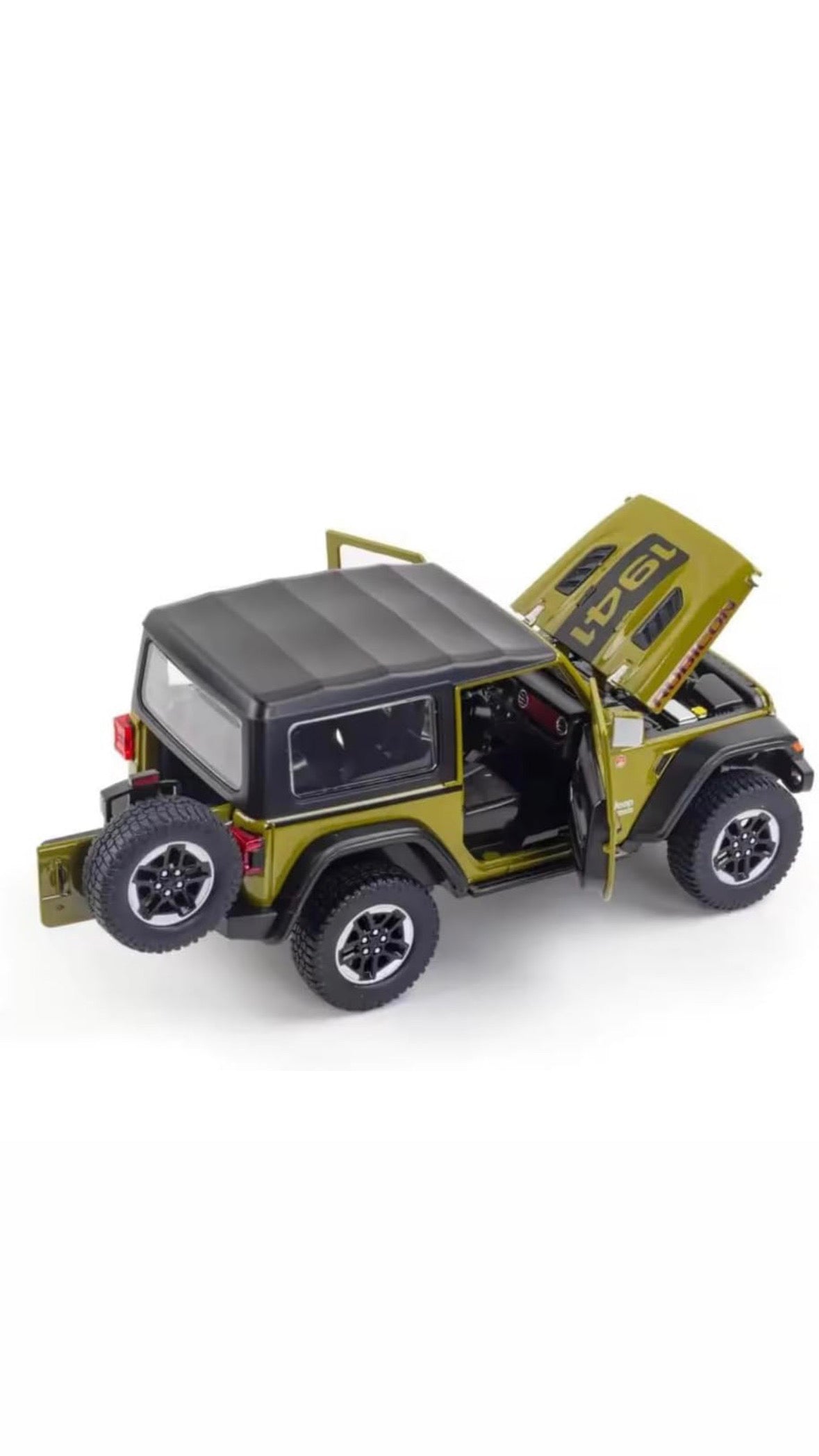 Jeep Rubicon 1:24 Scale Olive Green