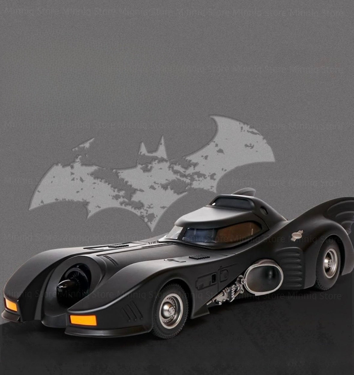 Batmobile 1989 Die-Cast Model 1:24 Scale Black