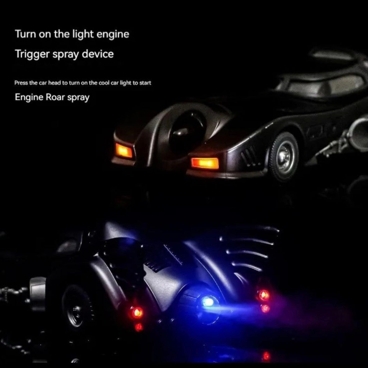 Batmobile 1989 Die-Cast Model 1:24 Scale Black