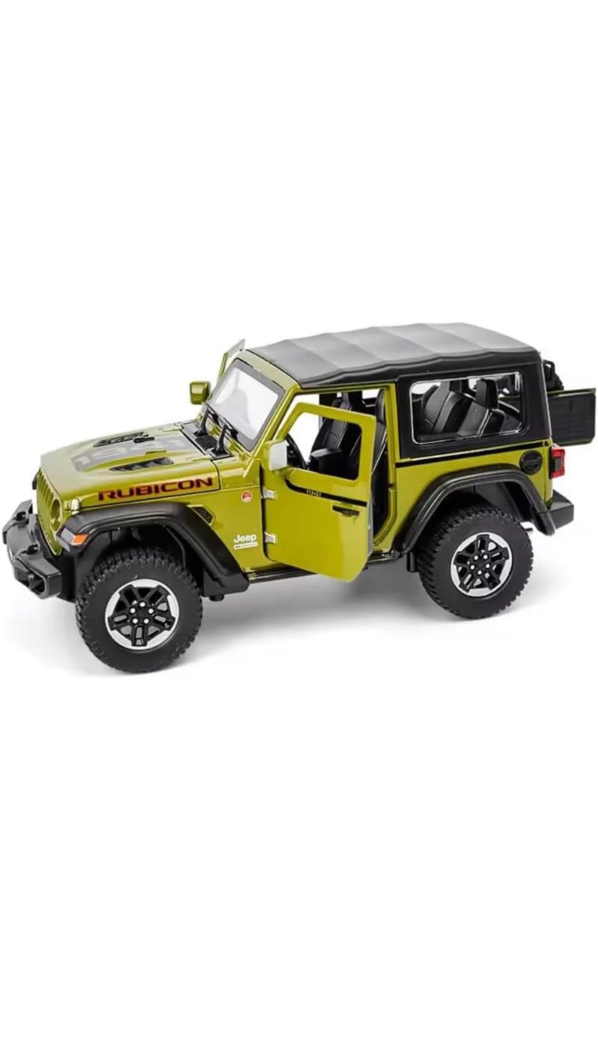 Jeep Rubicon 1:24 Scale Olive Green