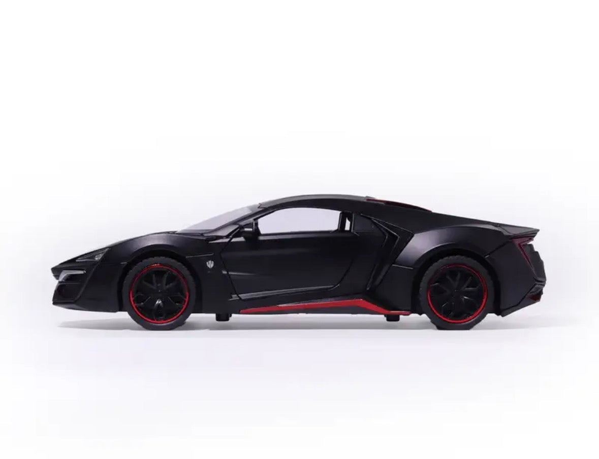 Lykan Hypersport 1:24 Scale Black