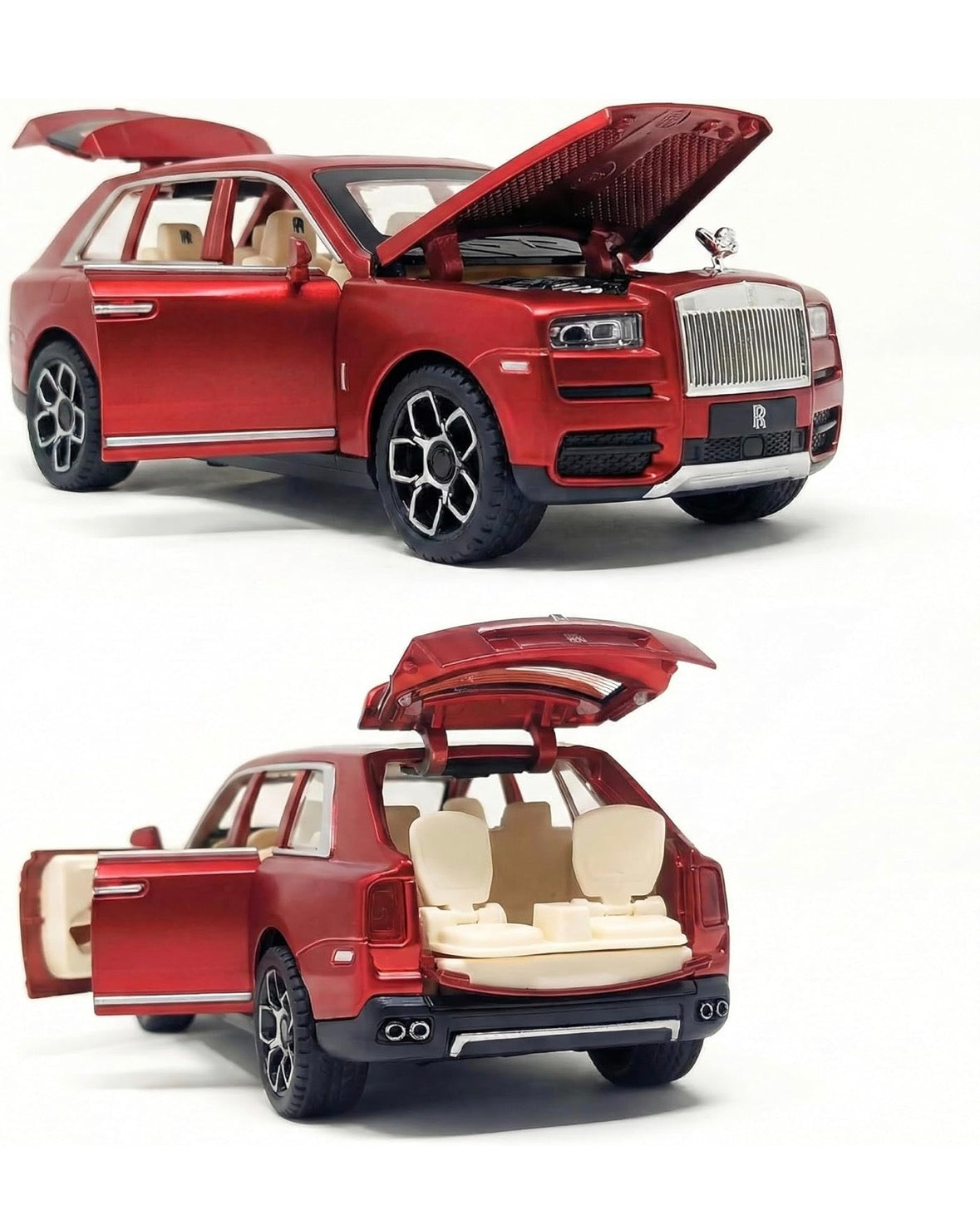 Rolls Royce Cullinan 1:24 Scale Red