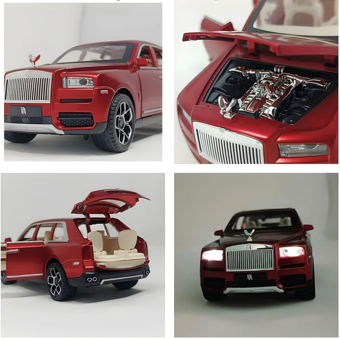 Rolls Royce Cullinan 1:24 Scale Red