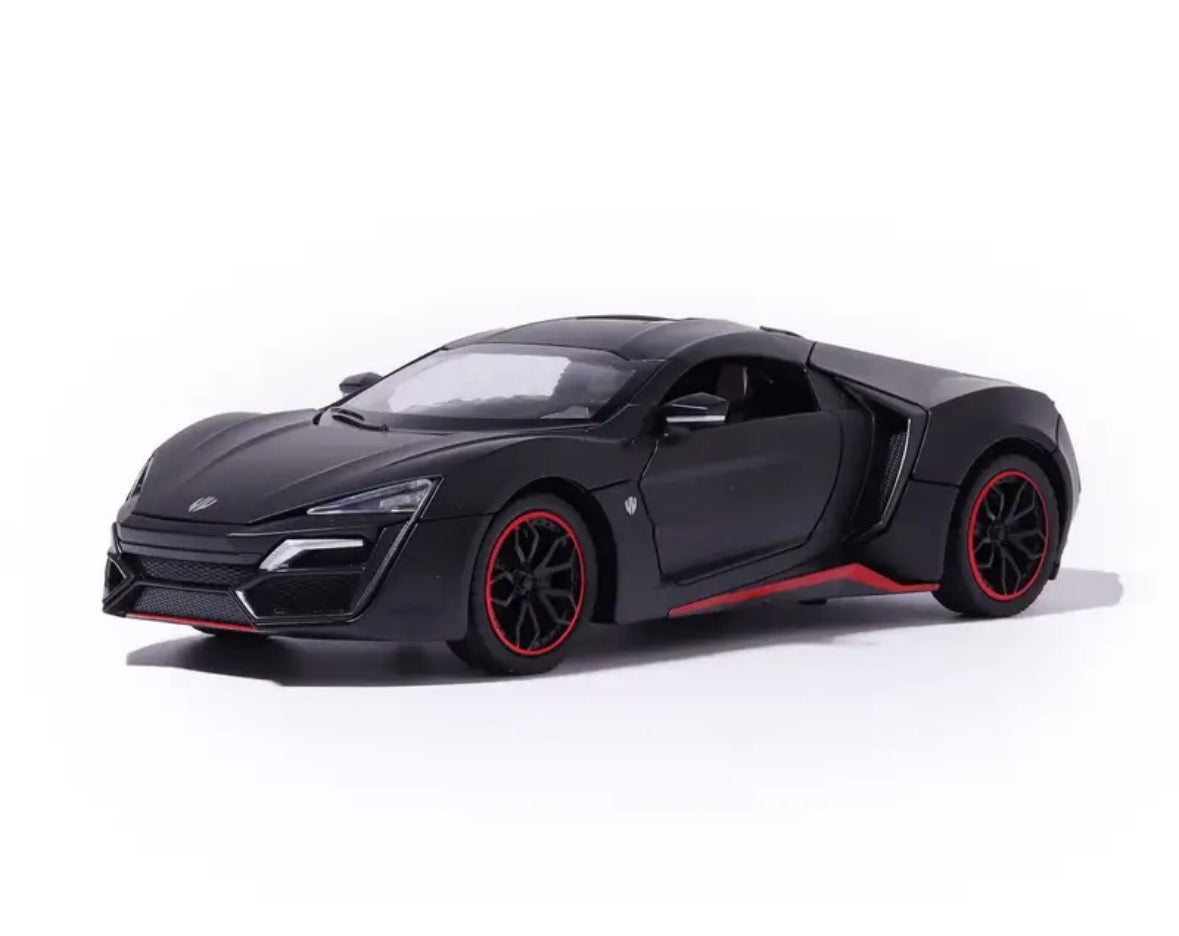 Lykan Hypersport 1:24 Scale Black