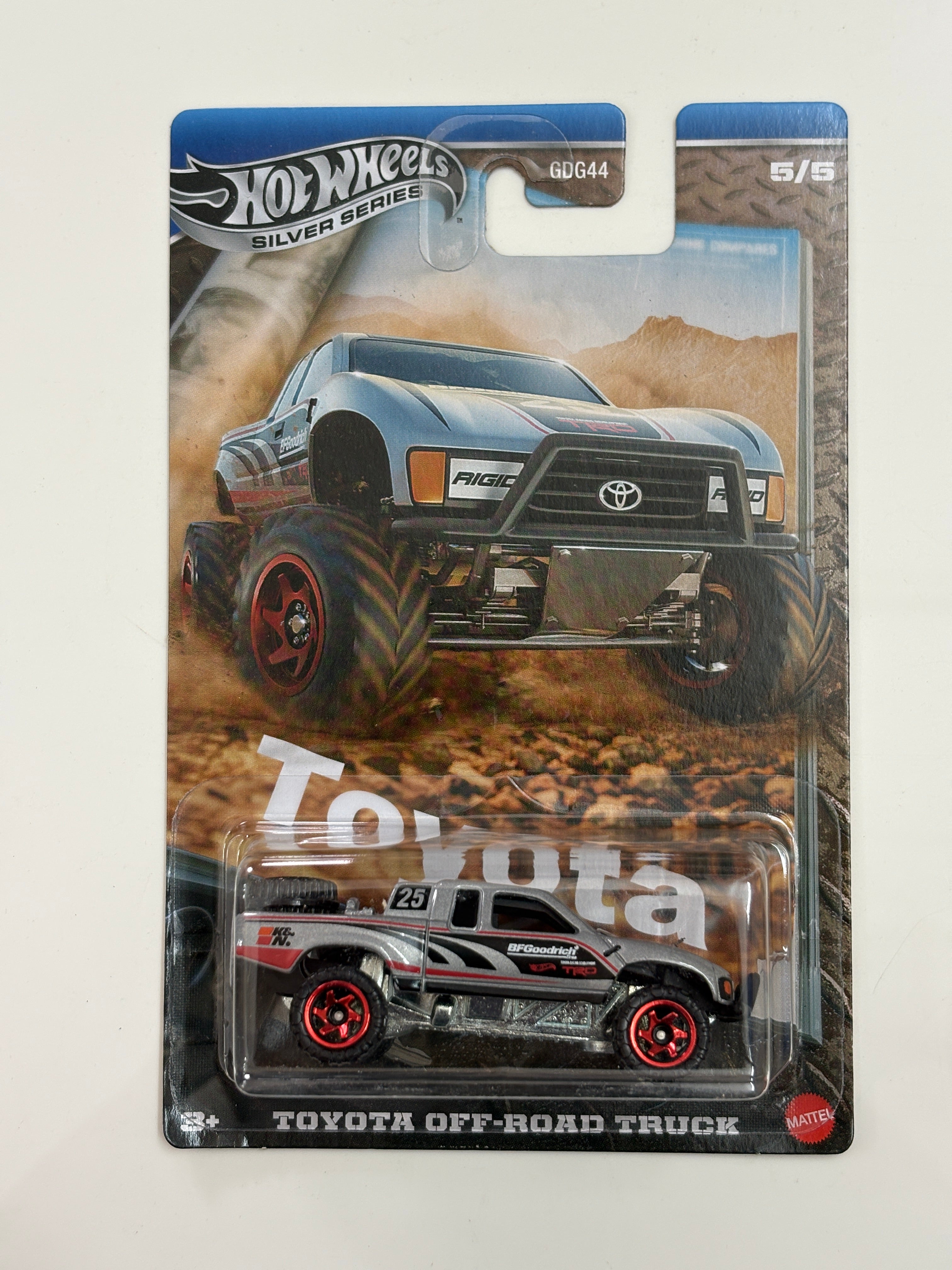 Hotwheels Silver Series Toyota Imported Cards Full Set