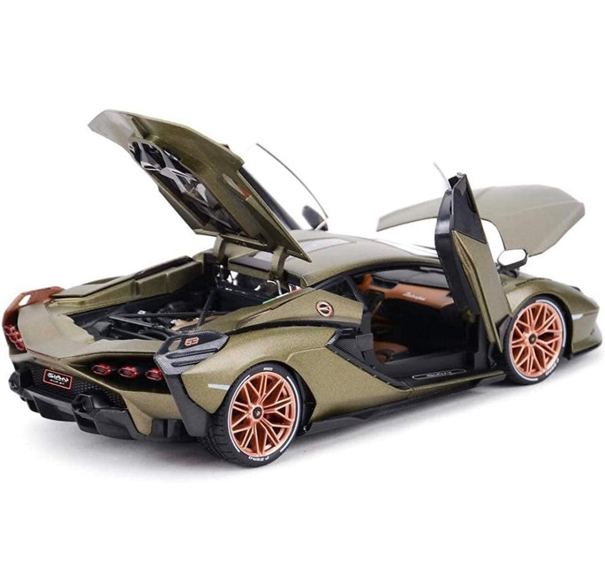 Lamborghini 1:32 Scale Olive Green