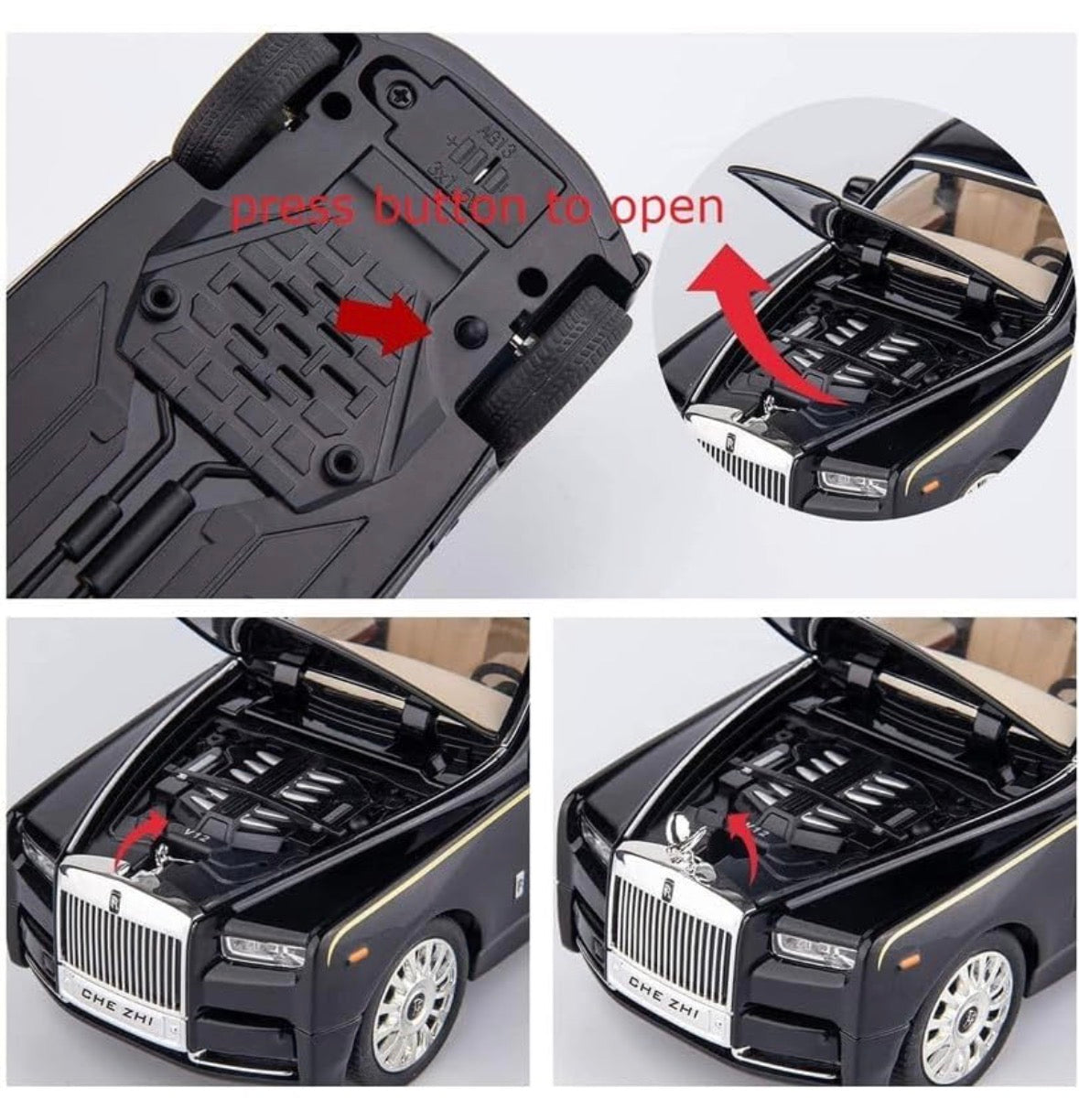 Rolls Royce 1:32 Scale Black