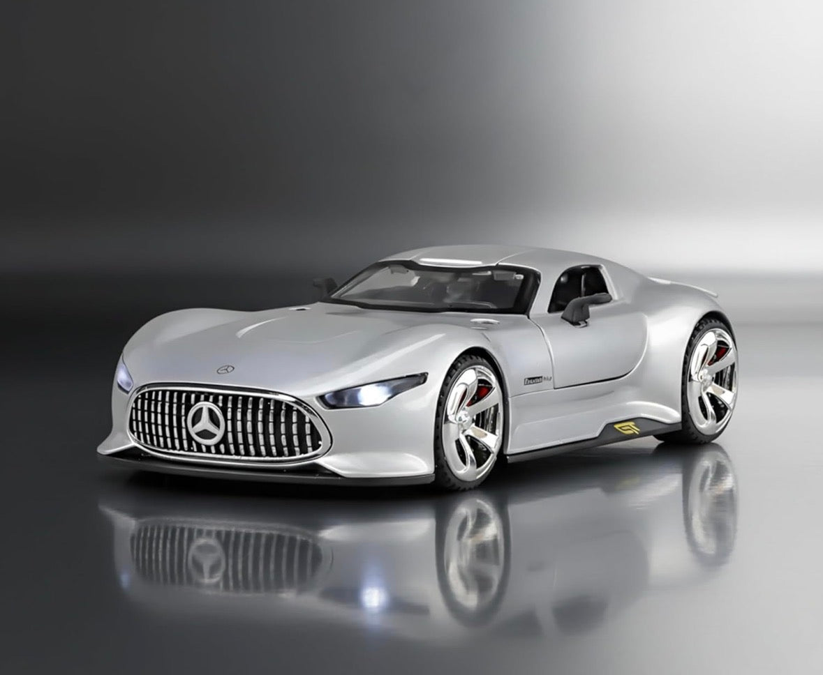 Mercedes AMG GT 1:32 Scale Silver