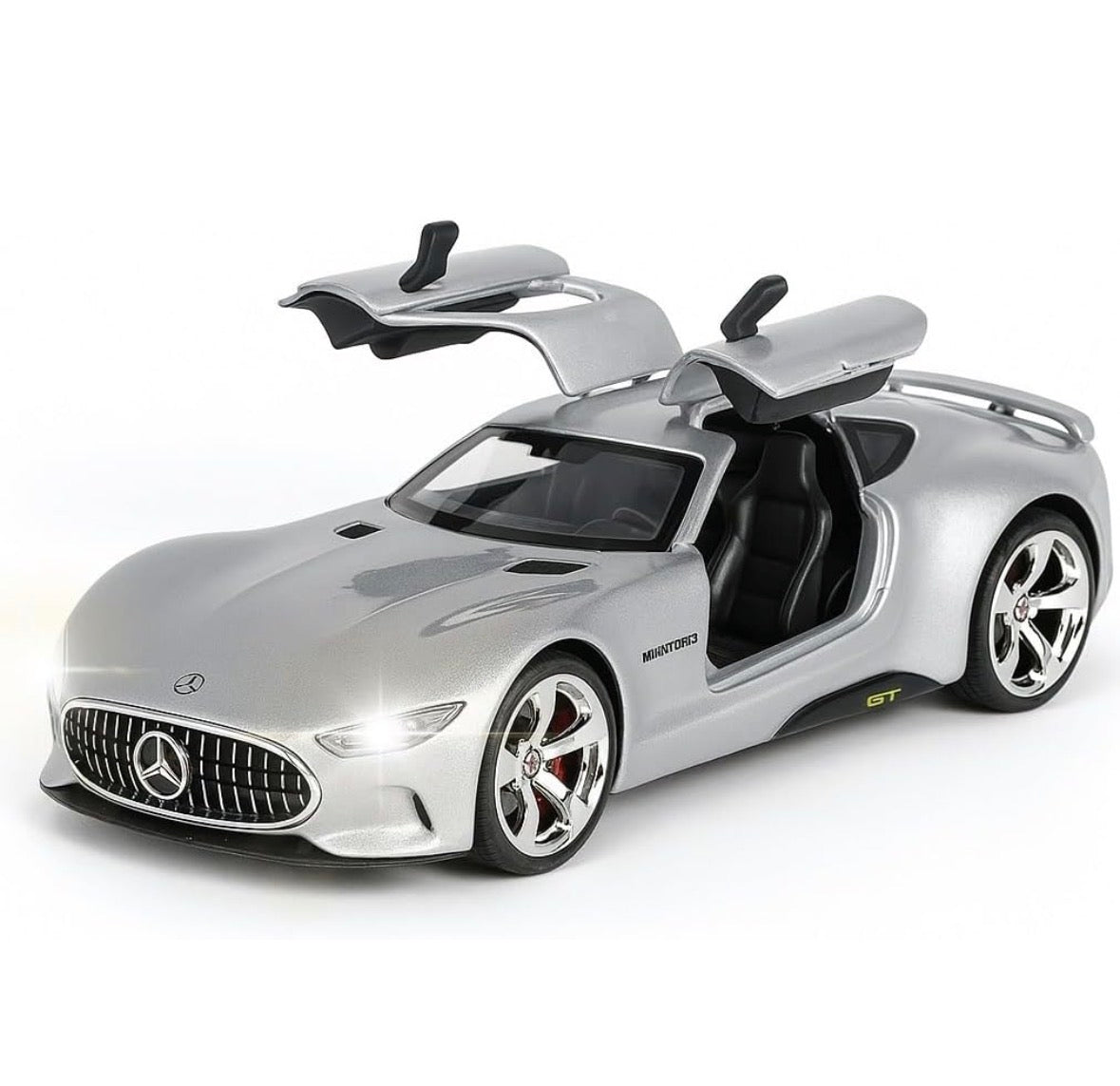 Mercedes AMG GT 1:32 Scale Silver