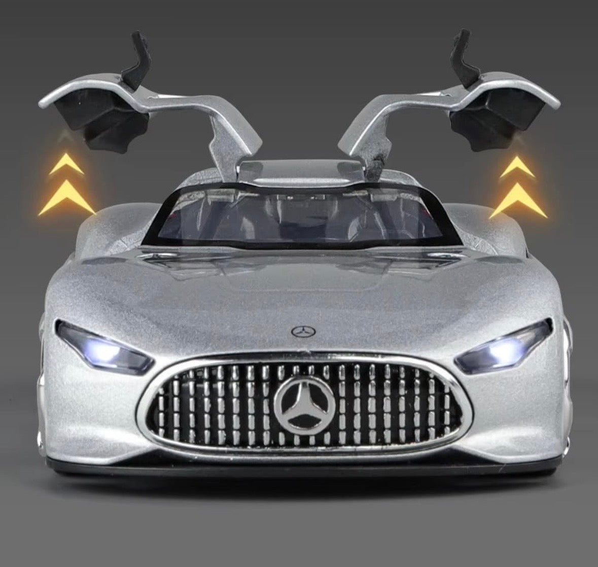 Mercedes AMG GT 1:32 Scale Silver