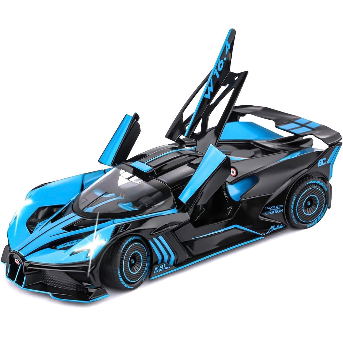 Bugatti Bolide 1:24 Scale Blue