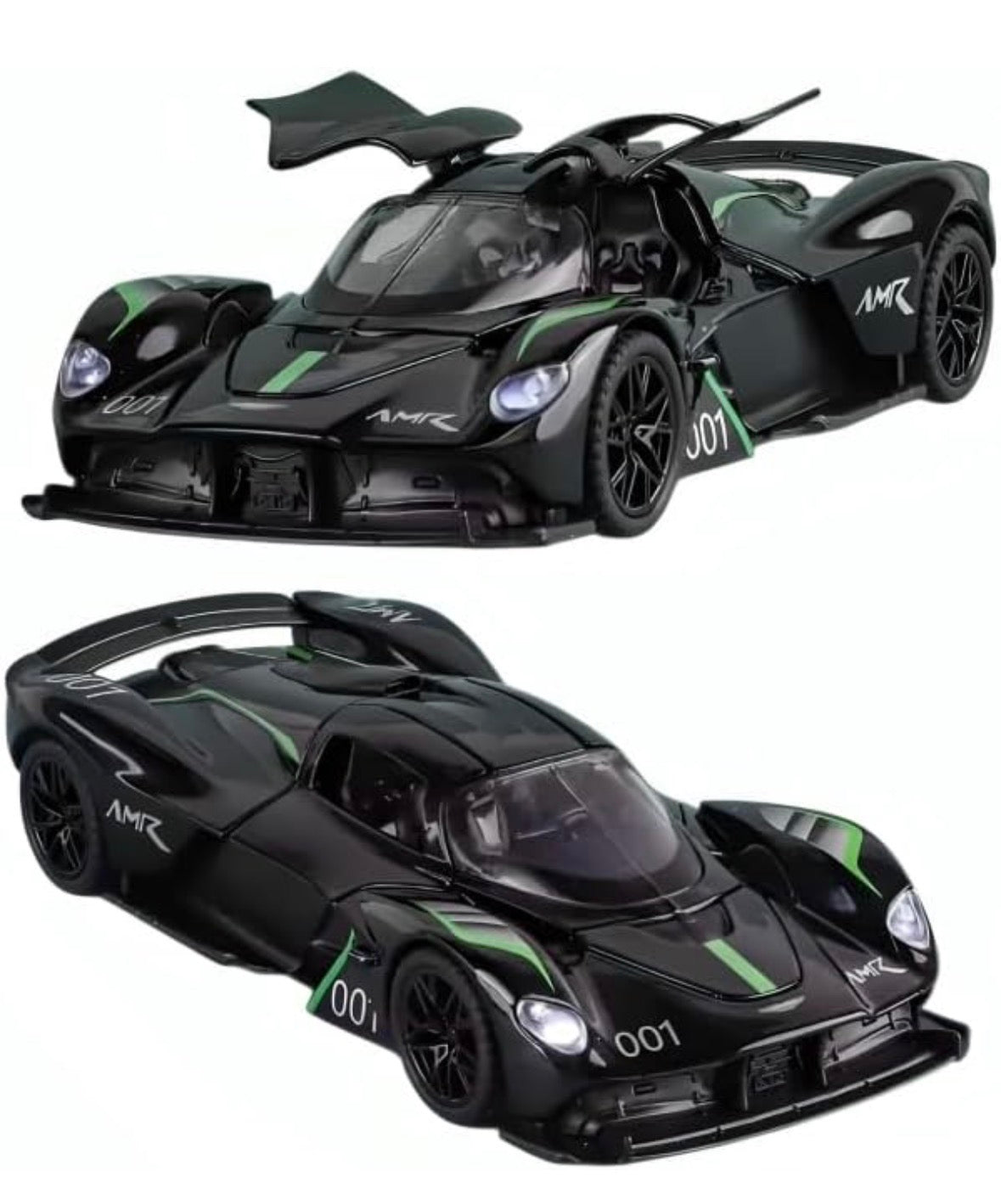 Aston Martin Valkyrie AMR 1:32 Scale Black