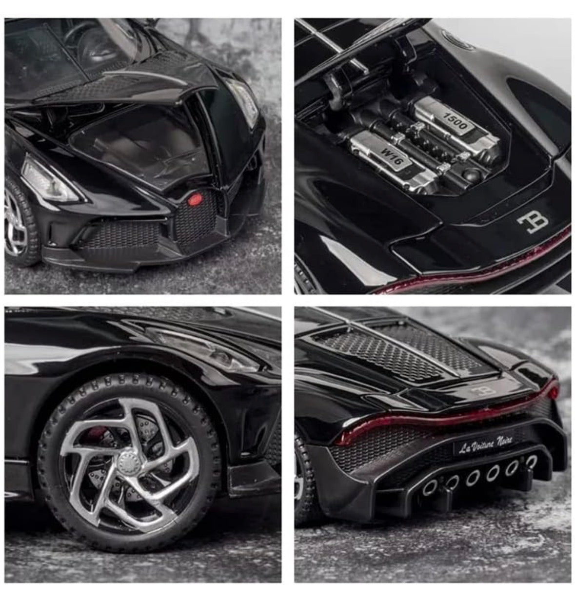 Bugatti LA Voiture Noire 1:32 Scale Black