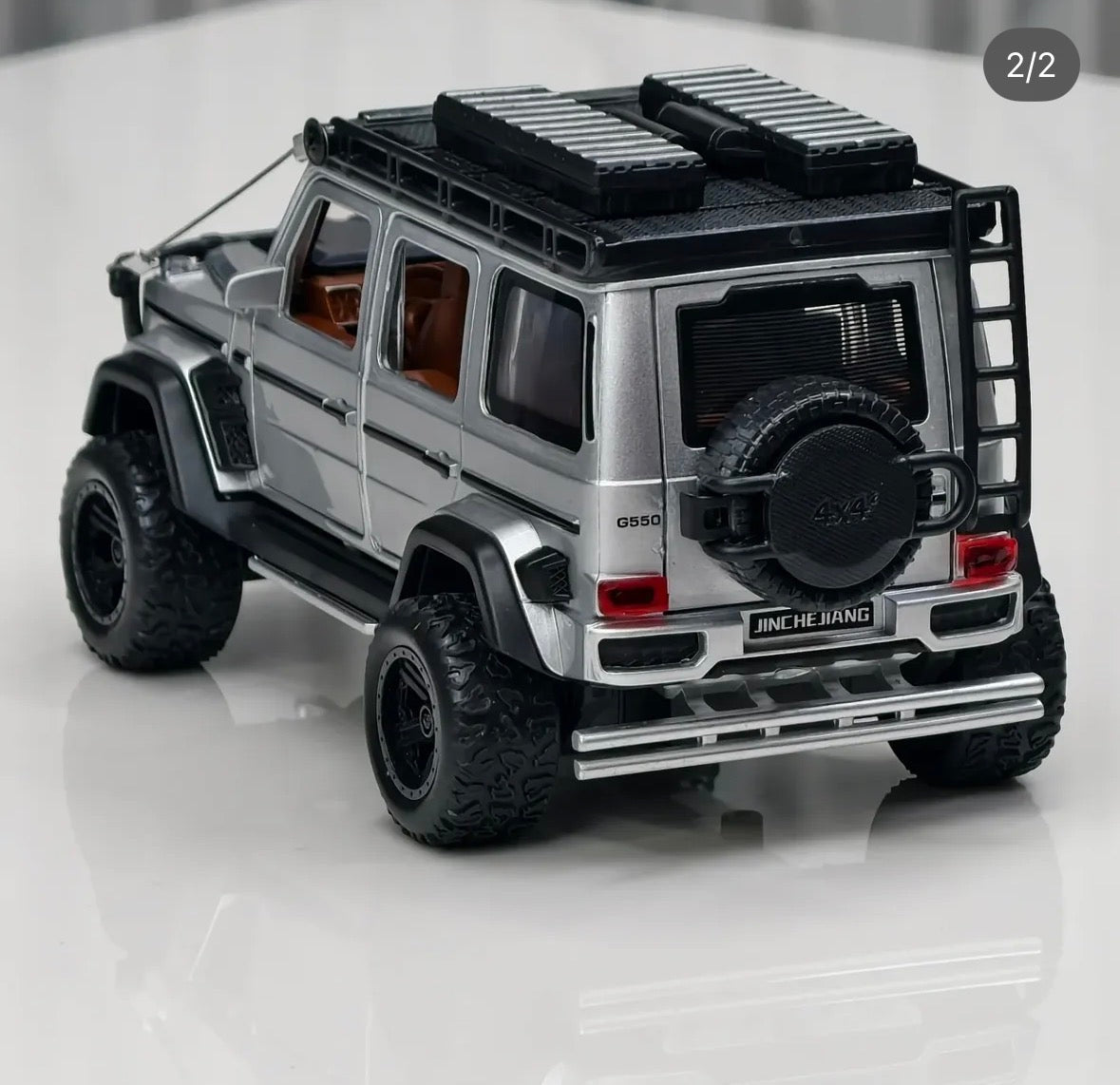 Brabus G-Wagon 1:32 Scale Silver