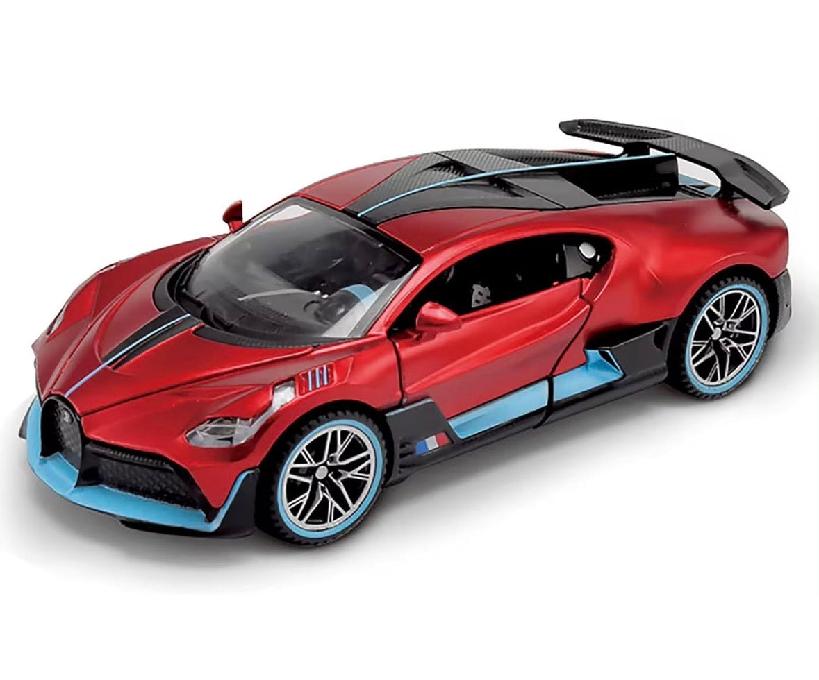 Bugatti Divo 1:32 Scale Red