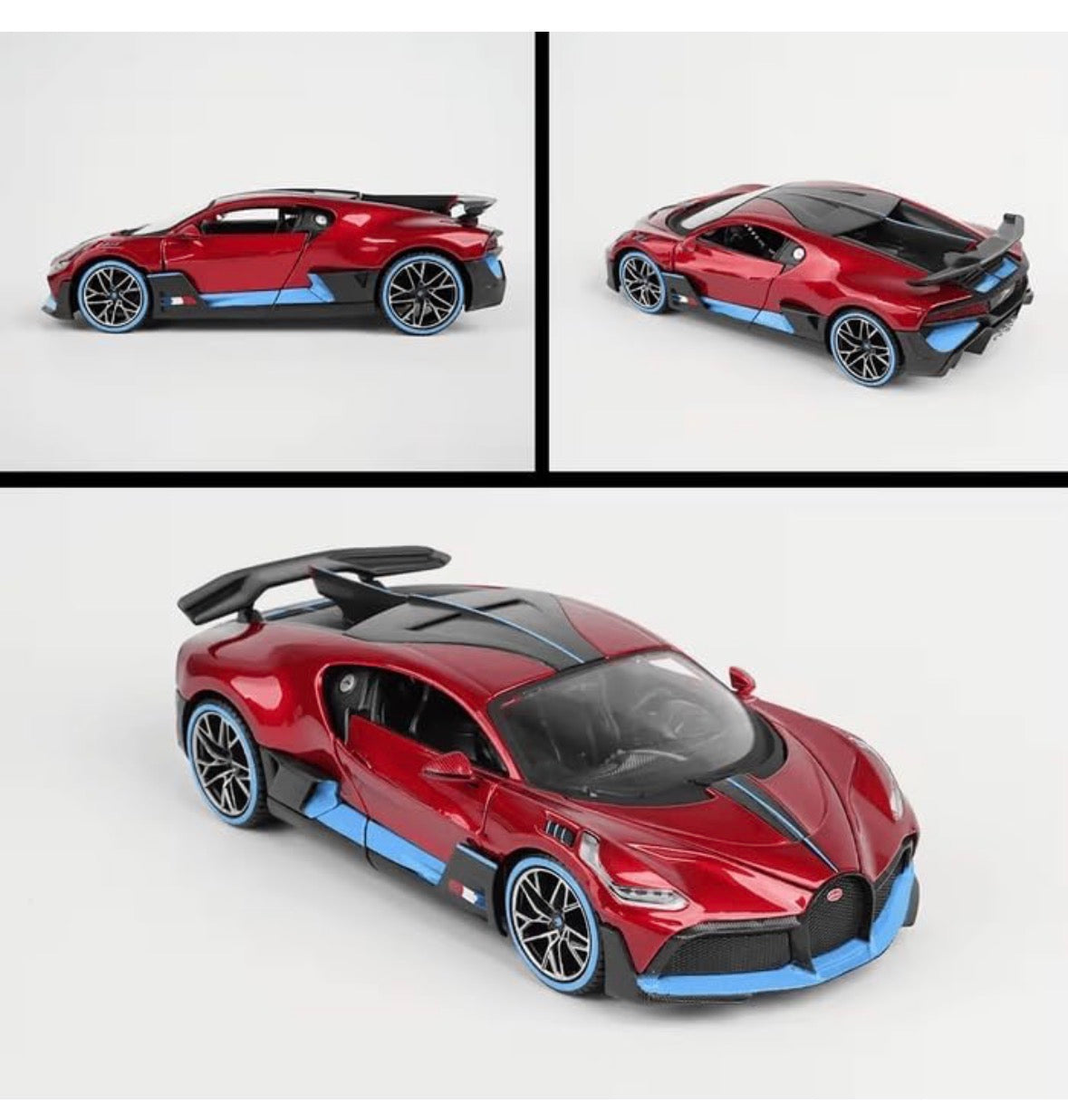 Bugatti Divo 1:32 Scale Red