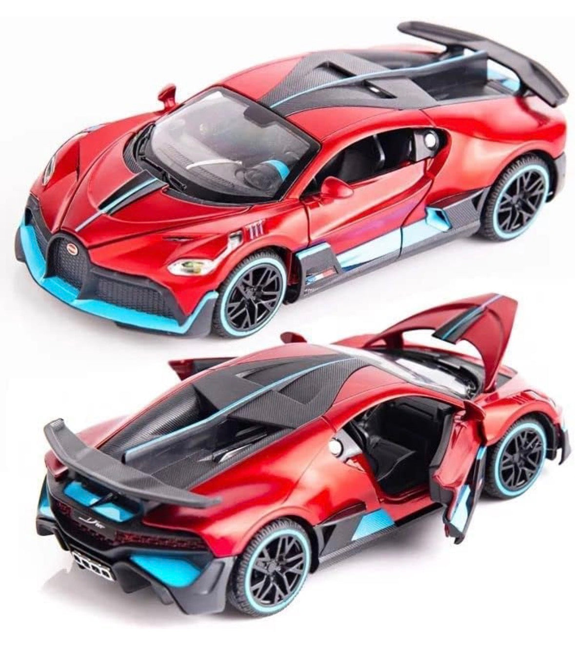 Bugatti Divo 1:32 Scale Red