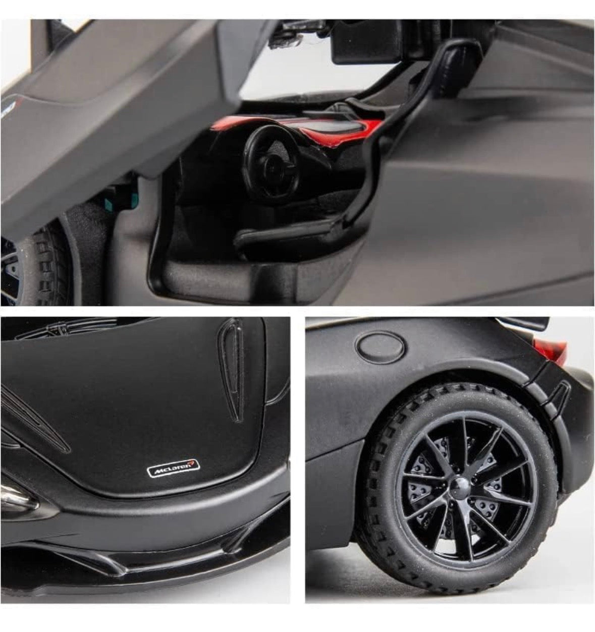 Mclaren 720s 1:32 Scale Black