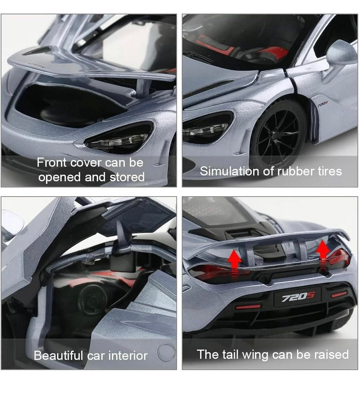 MCLaren 720s 1:32 Scale Purple
