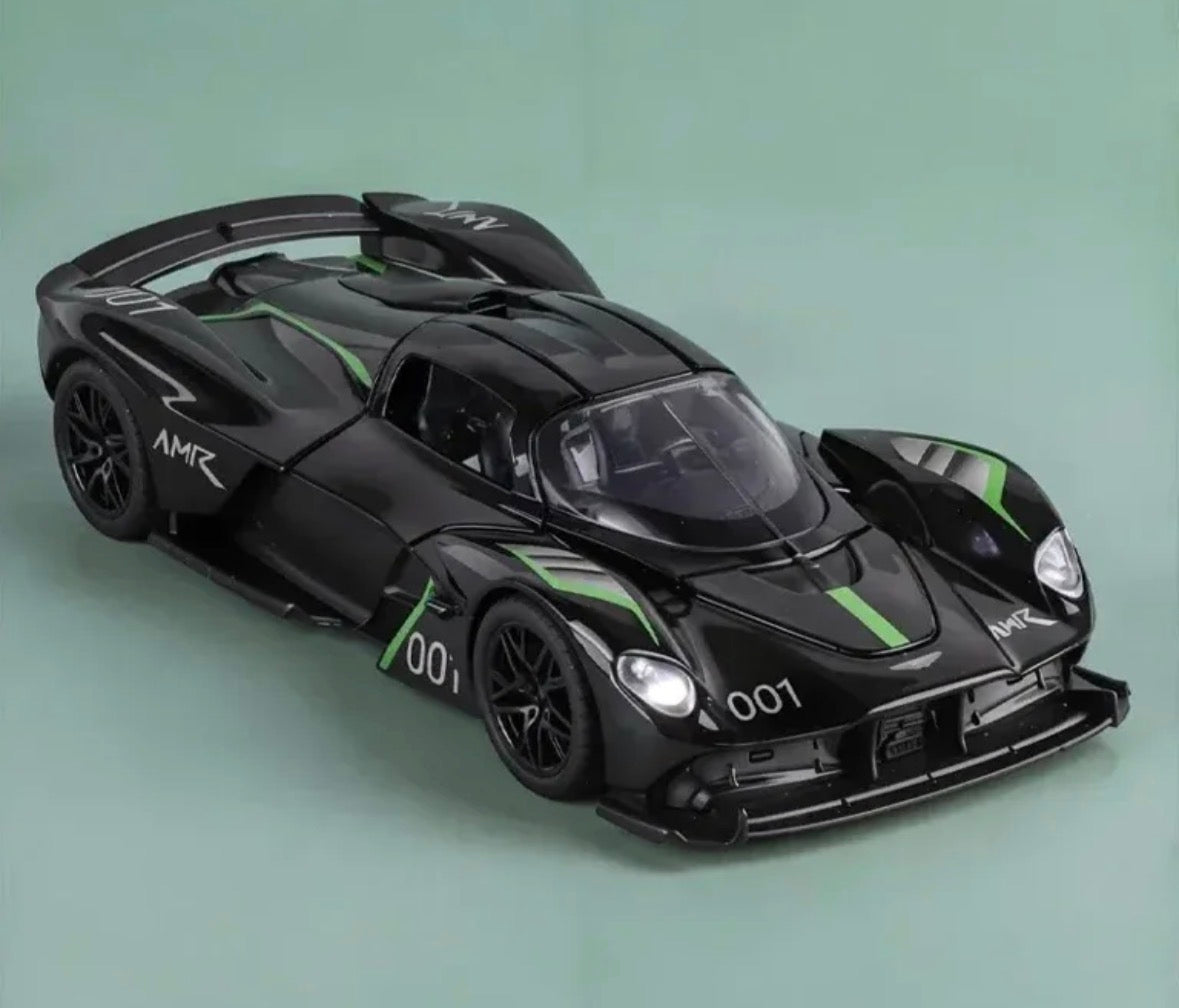Aston Martin Valkyrie AMR 1:32 Scale Black