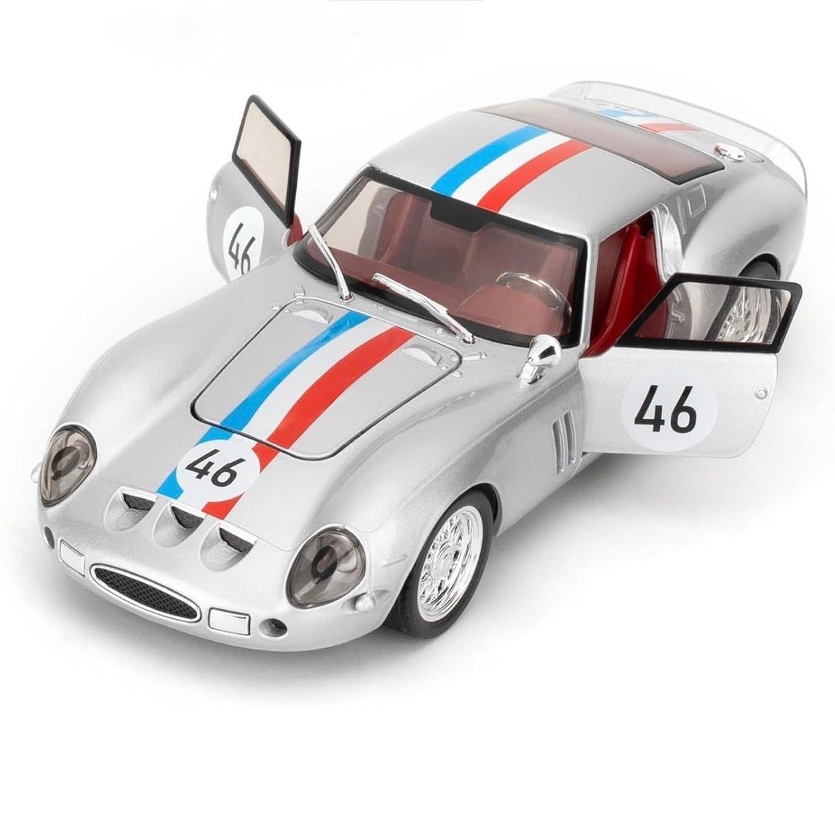 Ferrari 250 GTO 1:32 Scale Silver