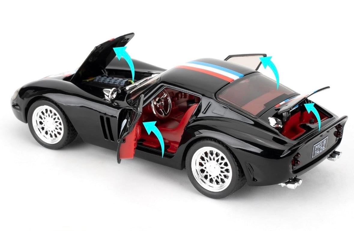 Ferrari 250 GTO 1:32 Scale Black