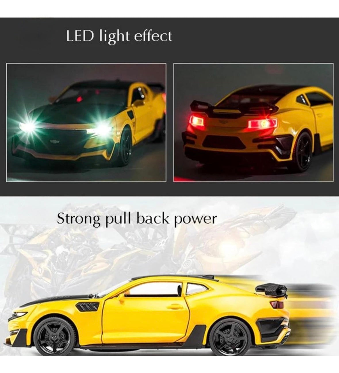 Chevrolet Camaro 1:32 Scale Yellow