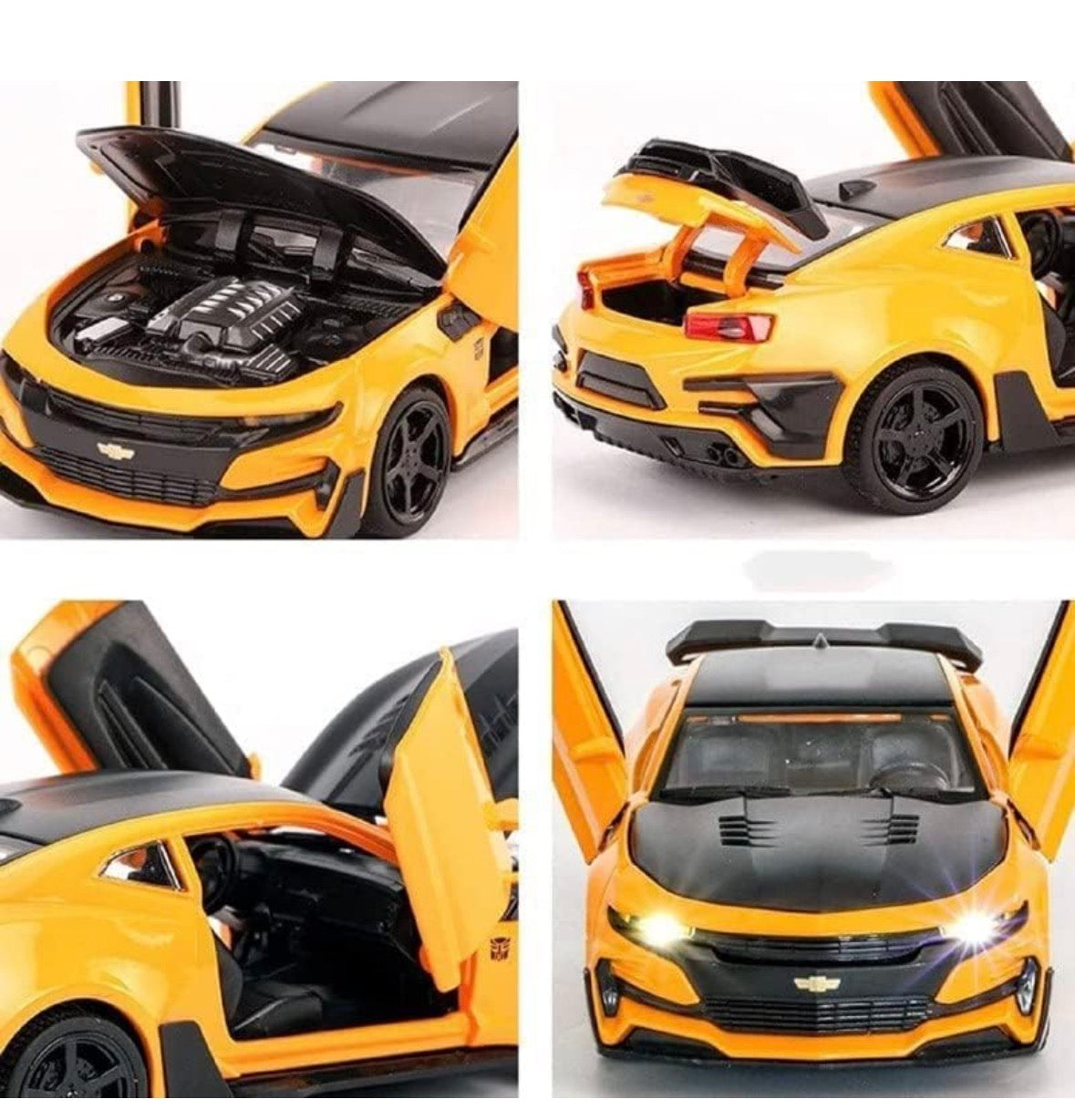 Chevrolet Camaro 1:32 Scale Yellow