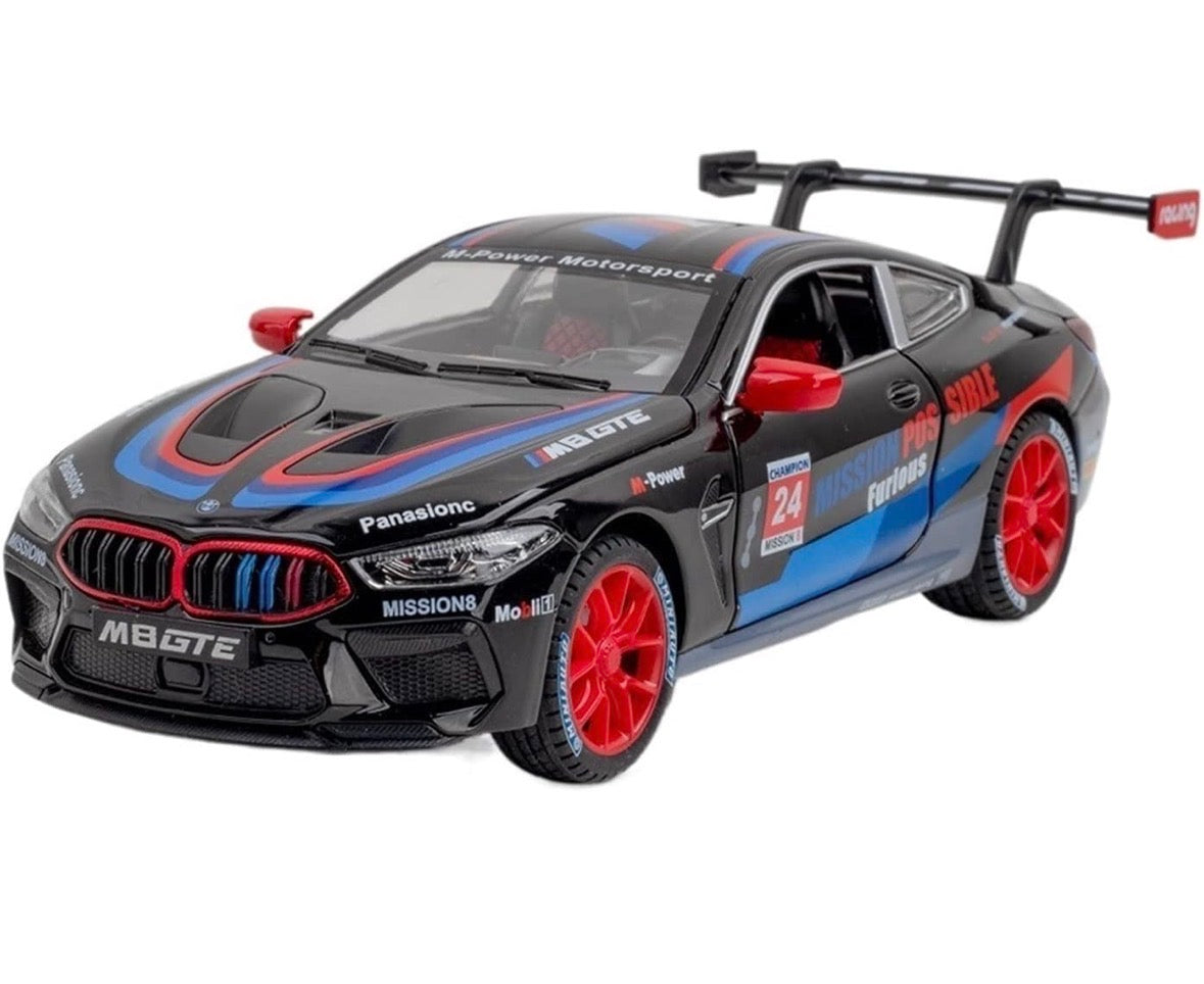 BMW M8 GTE 1:32 Scale Black