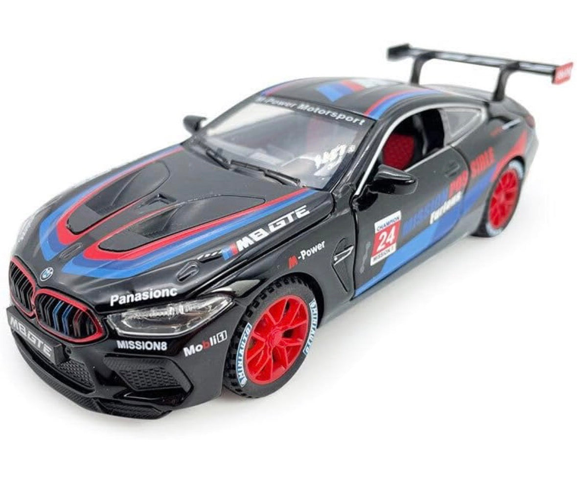 BMW M8 GTE 1:32 Scale Black