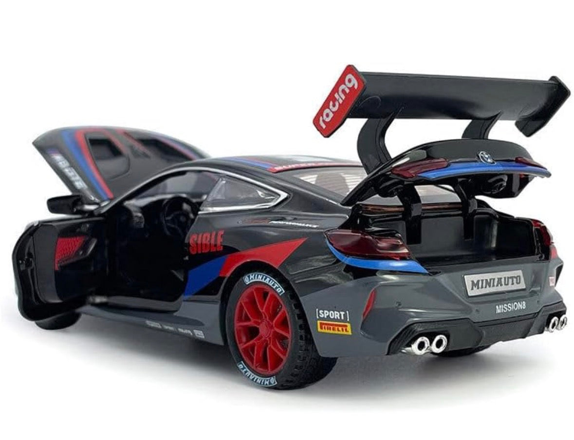 BMW M8 GTE 1:32 Scale Black
