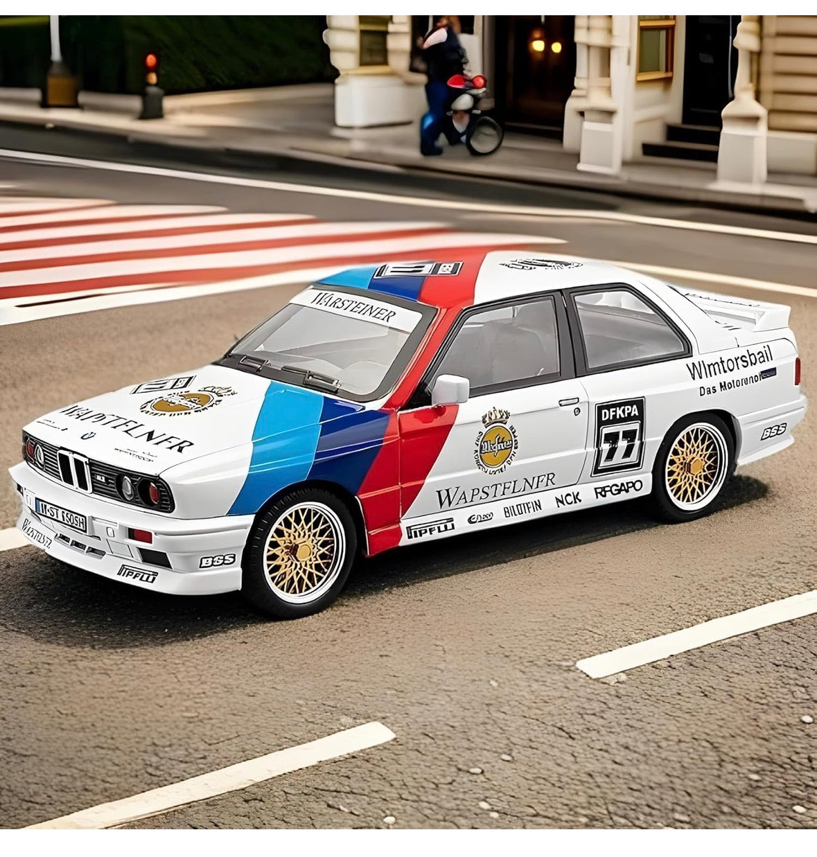 BMW M3 1:24 Scale White