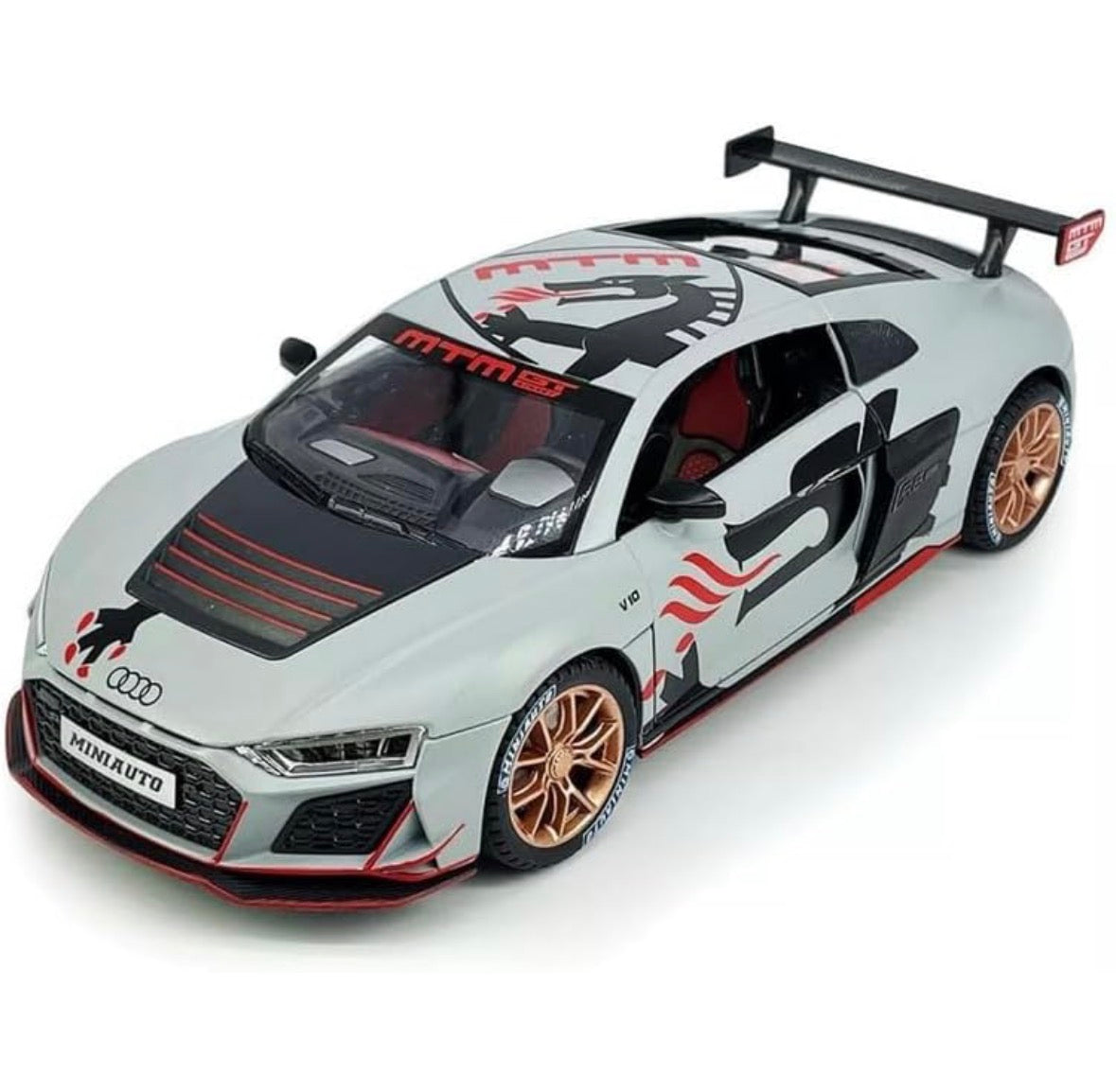 Audi R8 1:24 Scale Grey