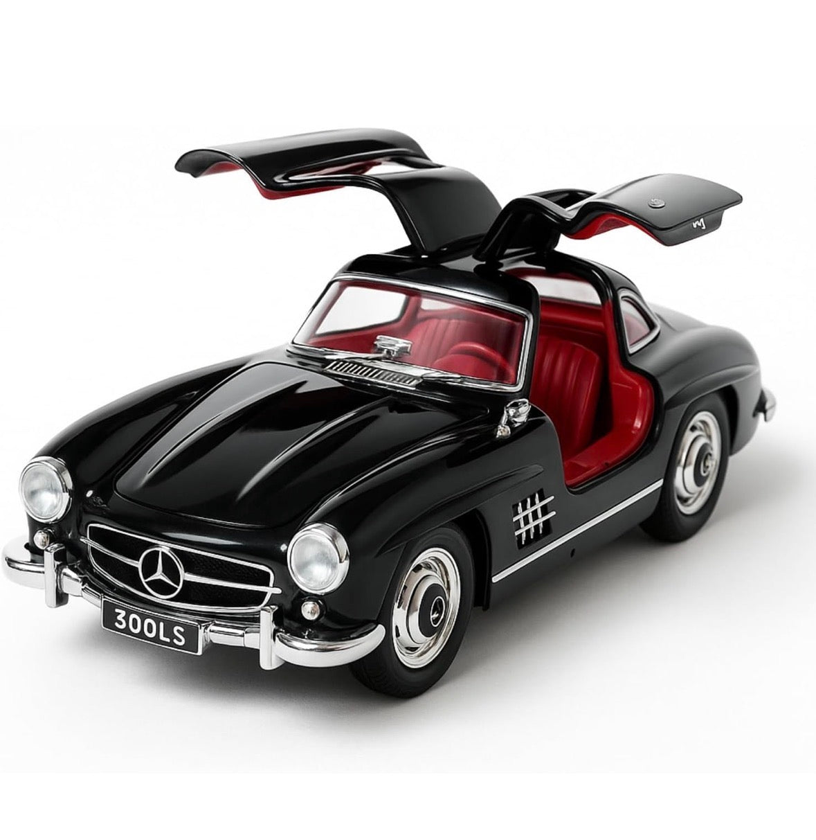 Mercedes 300 SL Vintage 1:24 Scale Black