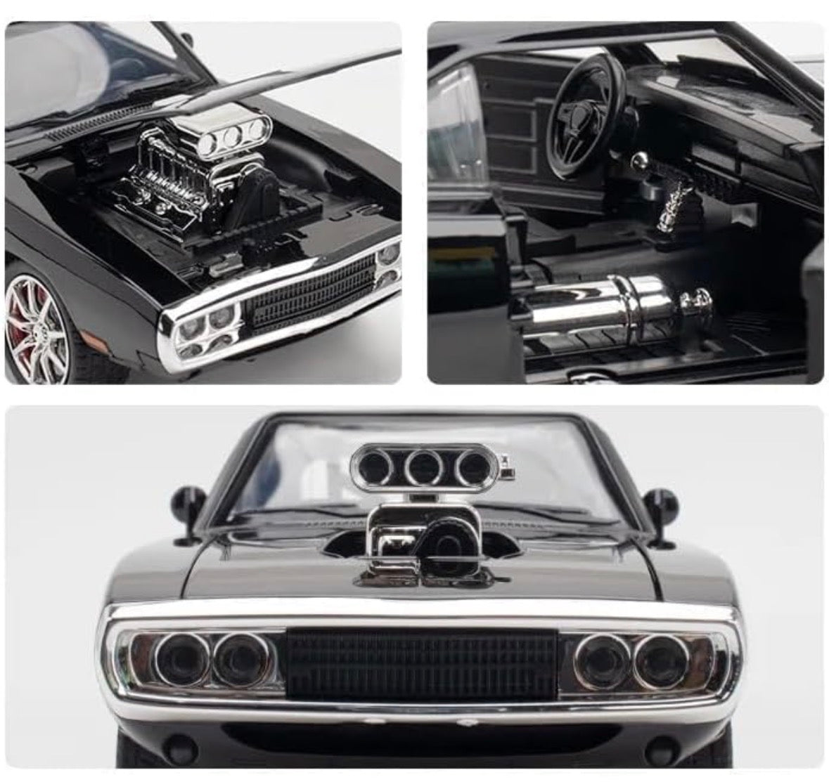 Dodge Charger 1:24 Scale Black