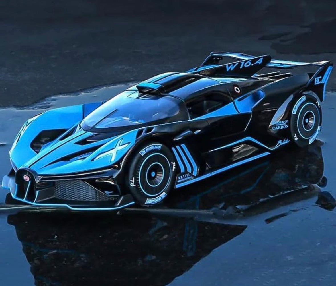 Bugatti Bolide 1:24 Scale Blue