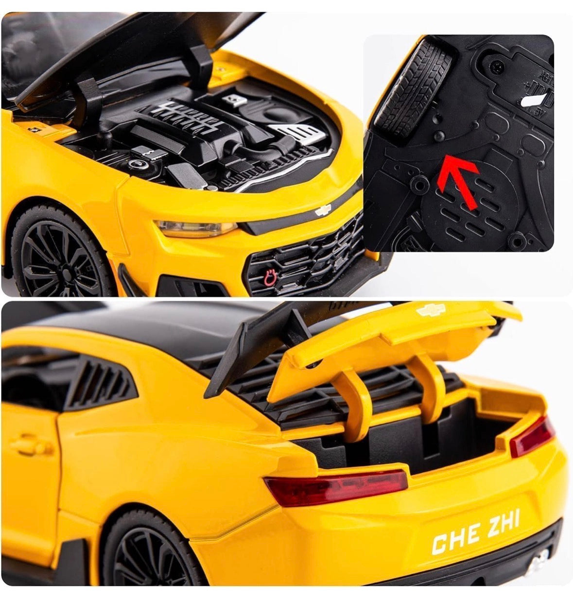 Chevrolet Camaro 1:24 Scale Yellow
