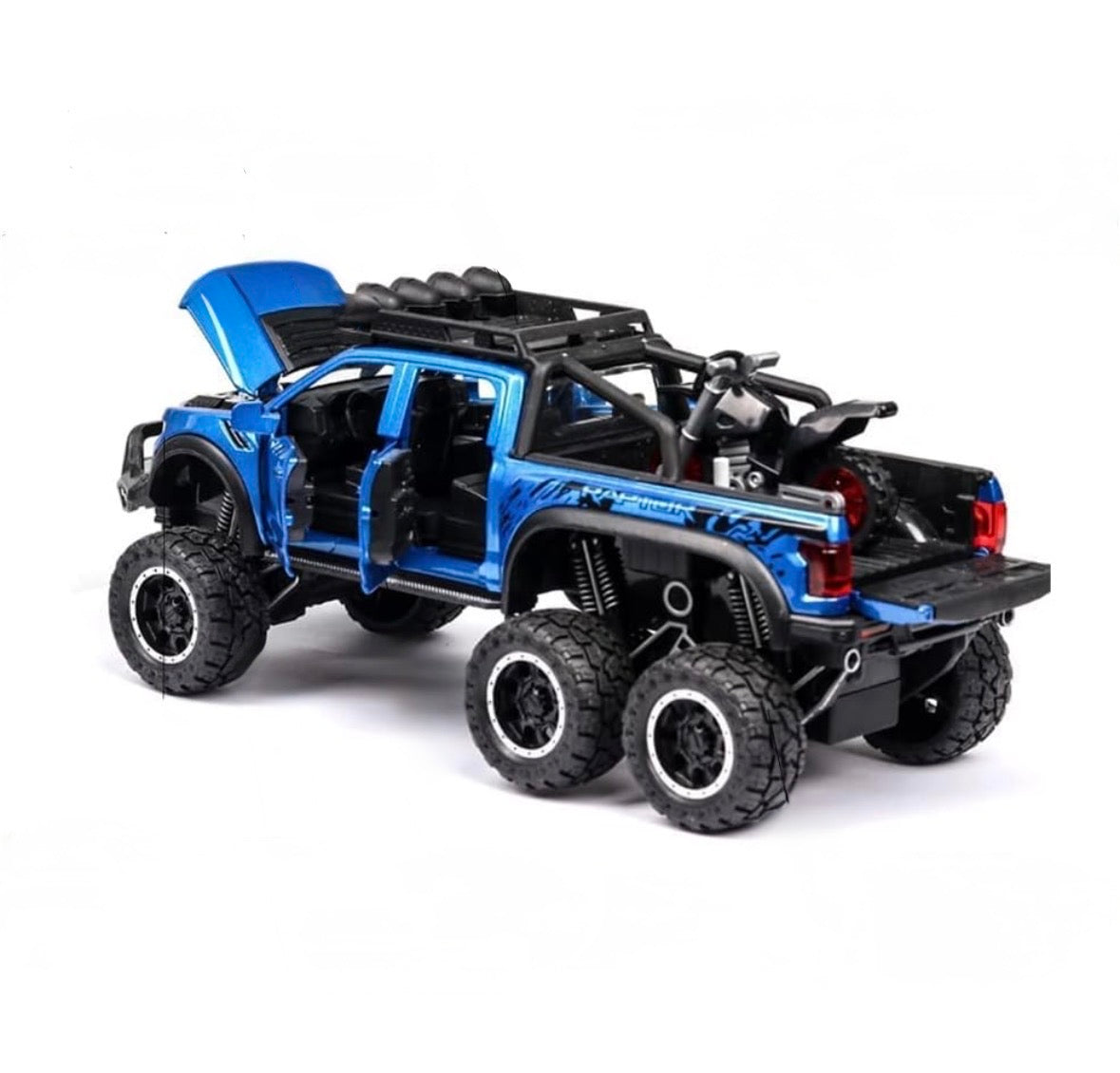 Ford Raptor 1:28 Scale Blue