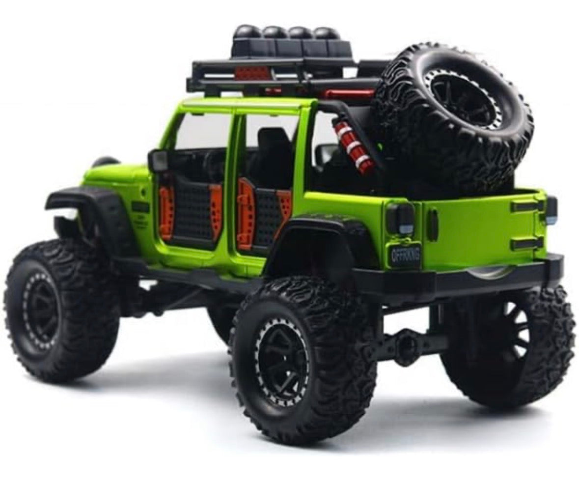 Off-Road Jeep 1:24 Scale Green