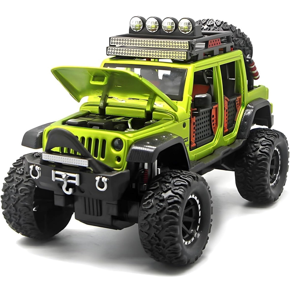 Off-Road Jeep 1:24 Scale Green
