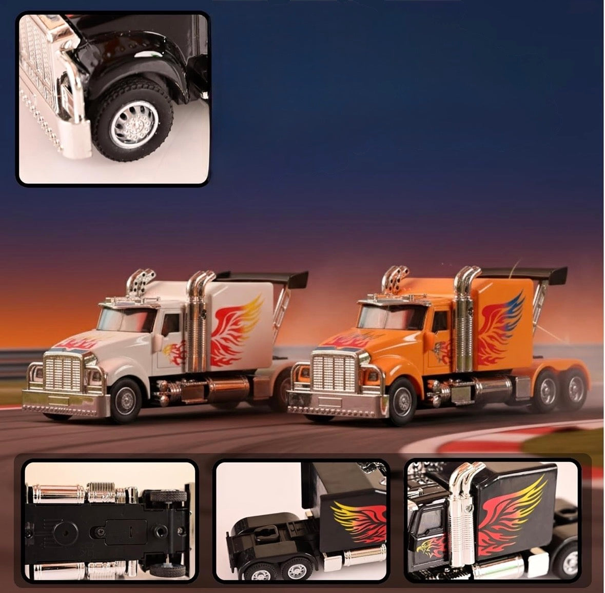 American Muscle Truck 1:32 (Color As Per Availability)