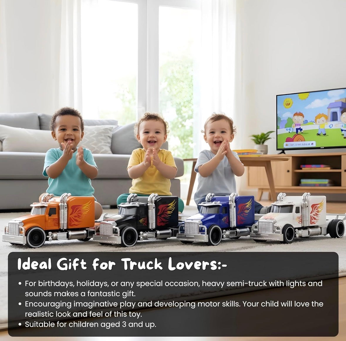 American Muscle Truck 1:32 (Color As Per Availability)