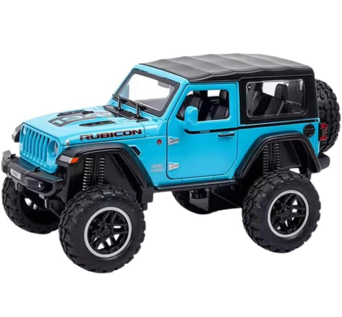Jeep Rubicon 1:24 Scale Blue