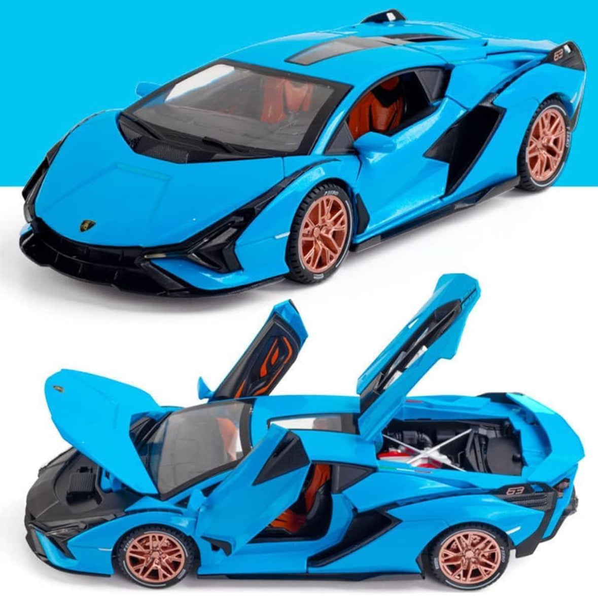 Lamborghini 1:24 Scale Blue